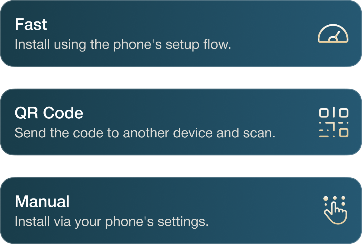 Installation Methods